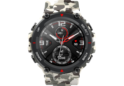 Смарт-часы Amazfit T-Rex Camo Green